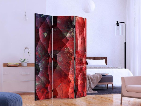 Room Divider - Purple Relief
