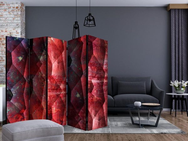 Room Divider - Purple Relief II