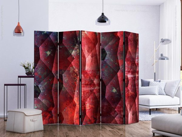 Room Divider - Purple Relief II