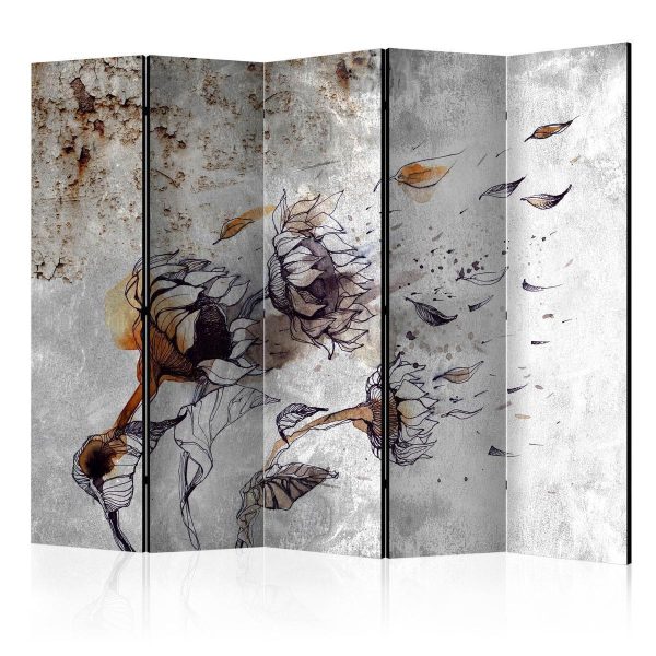 Room Divider - Recall sunflowers II
