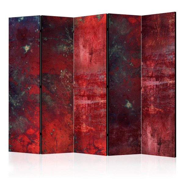 Room Divider - Red Concrete II