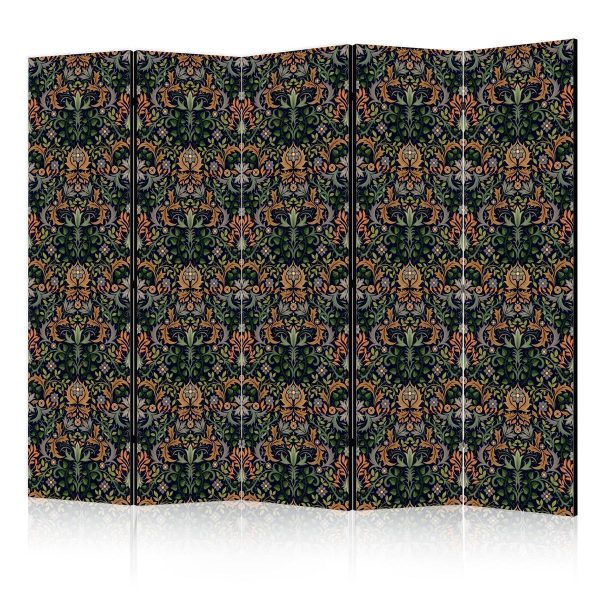 Room Divider - Retro Vintage Intricate and Rich Pattern in Victorian Style