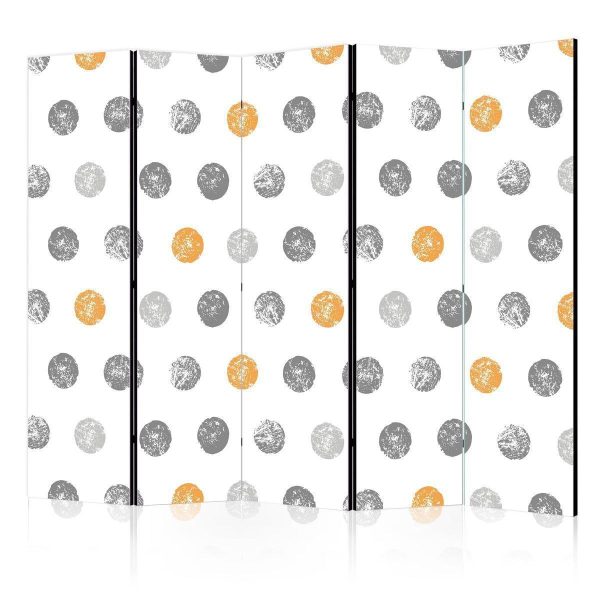 Room Divider - Round Stamps II