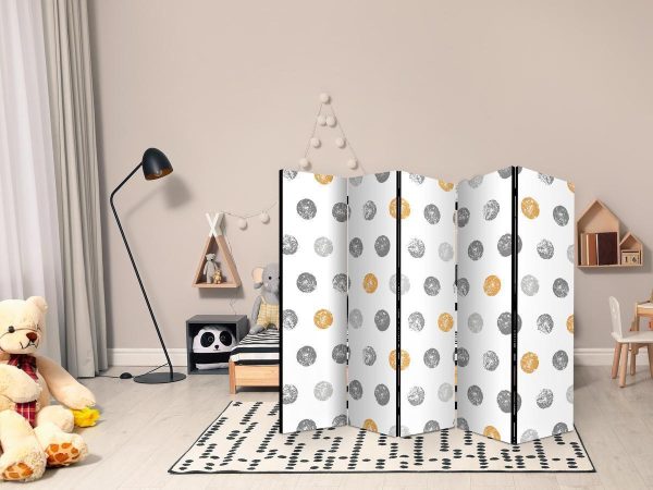 Room Divider - Round Stamps II