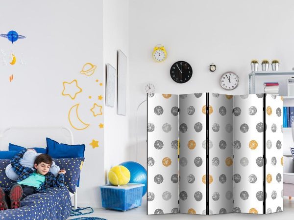 Room Divider - Round Stamps II