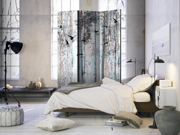 Room Divider - Rustic Boards