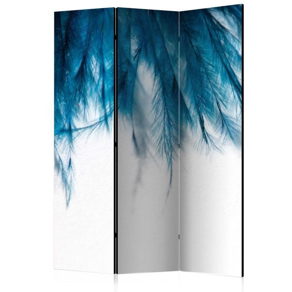 Room Divider - Sapphire Feathers