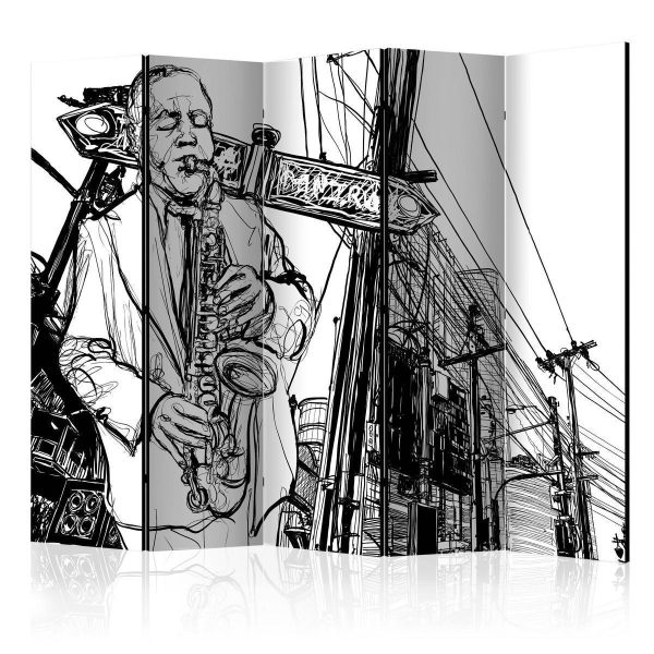 Room Divider - Saxophone recital on Broadway II