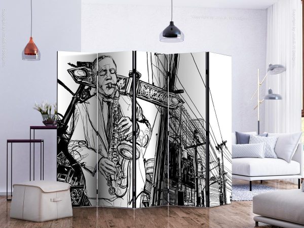 Room Divider - Saxophone recital on Broadway II