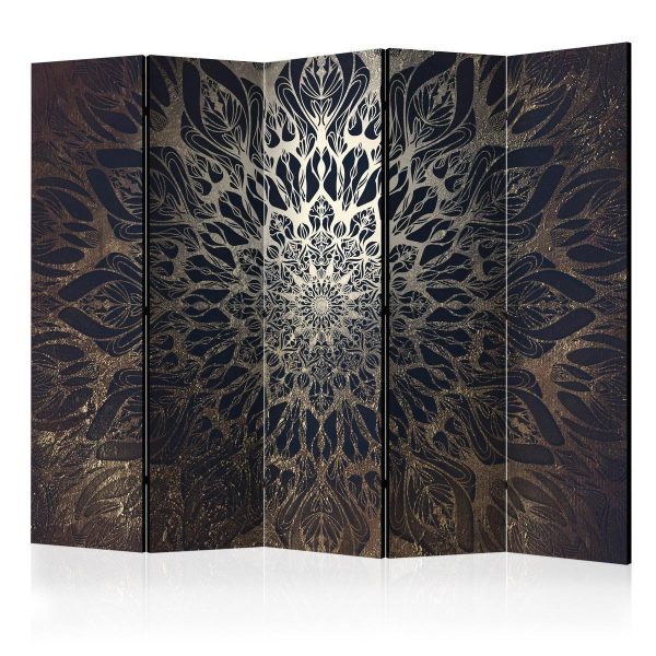 Room Divider - Spider Web (Brown) II
