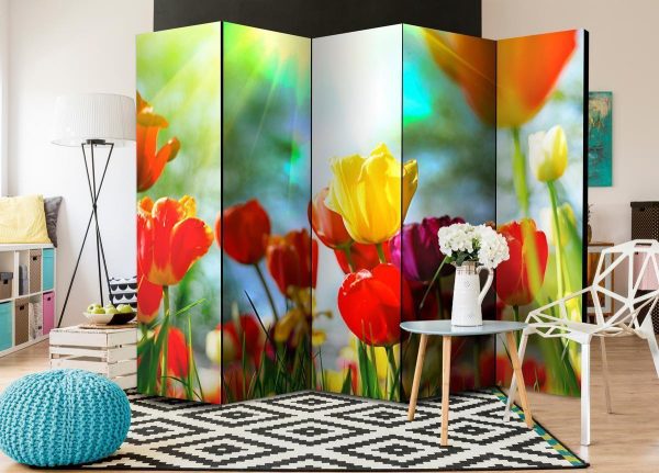 Room Divider - Spring Tulips II