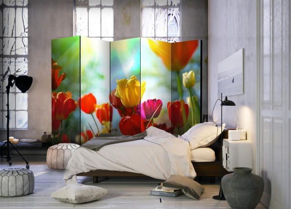 Room Divider - Spring Tulips II