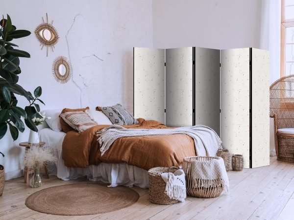 Room Divider - Star Map - Delicate Constellations in Warm Shades