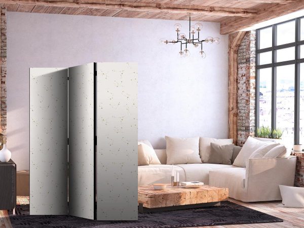 Room Divider - Star Map - Delicate Constellations in Warm Shades
