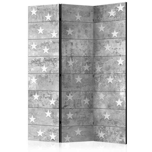 Room Divider - Stars on Concrete