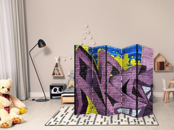 Room Divider - Street art - graffiti II