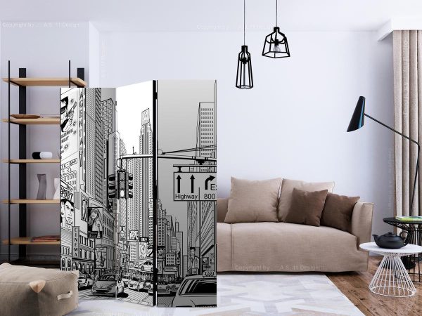 Room Divider - Street in New York city
