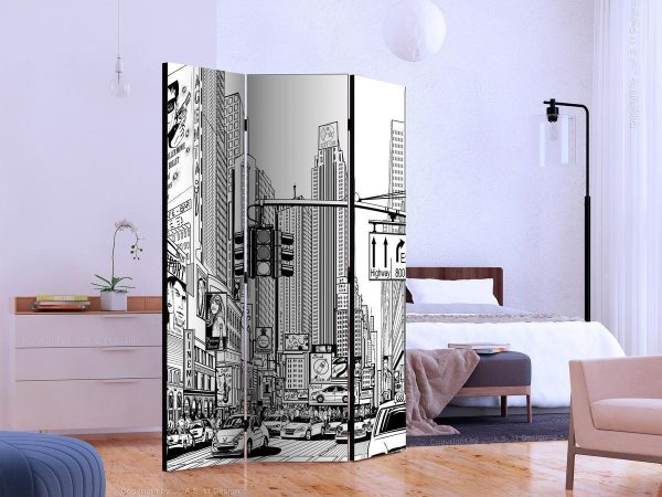 Room Divider - Street in New York city