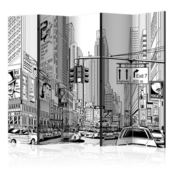 Room Divider - Street in New York city II