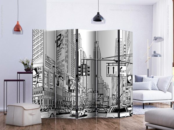Room Divider - Street in New York city II