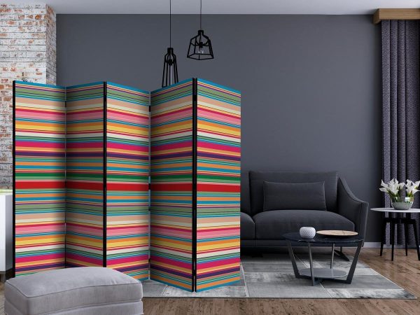 Room Divider - Subdued stripes II