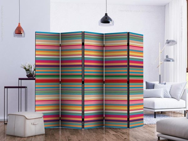 Room Divider - Subdued stripes II