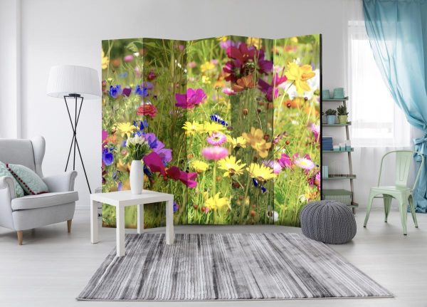 Room Divider - Summer Flowers II