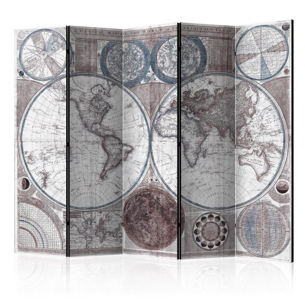 Room Divider - Terraqueous Globe