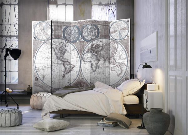 Room Divider - Terraqueous Globe