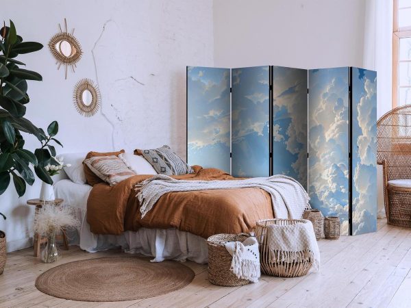Room Divider - The Sun Revealing Cloud Secrets: Spectacular Sky Images