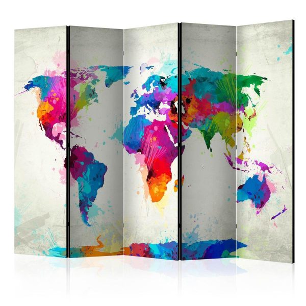 Room Divider - The map of happiness II