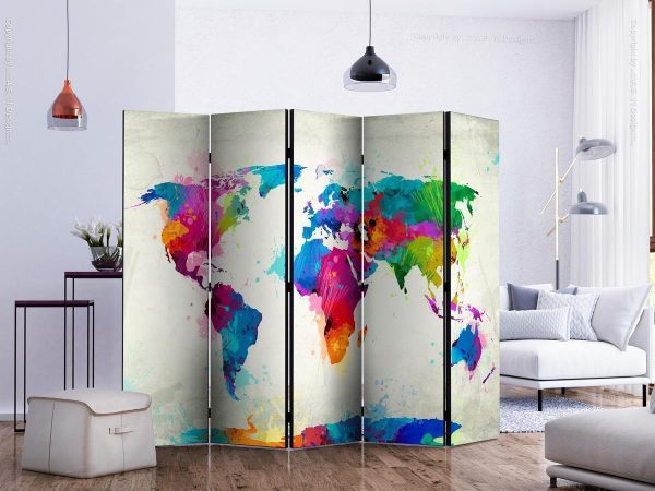 Room Divider - The map of happiness II