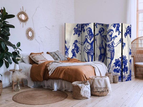 Room Divider - Three Graces - Women Among Grapevines Inspired by Ancient Painting