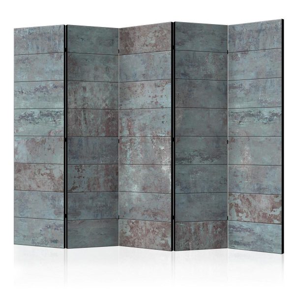 Room Divider - Turquoise Concrete II