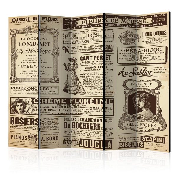 Room Divider - Vintage Magazines II
