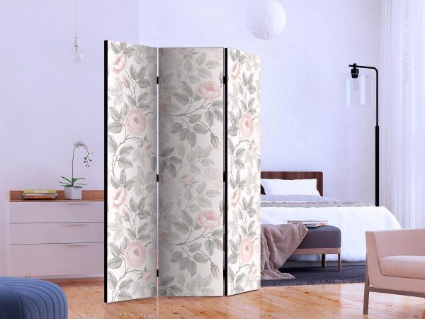 Room Divider - Watercolor Roses
