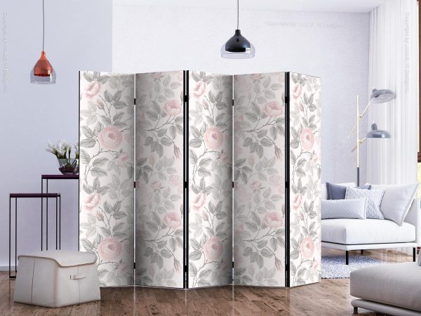 Room Divider - Watercolor Roses II