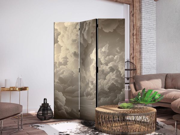 Room Divider - Whisper of Illuminated Clouds: Soft Play of Light in the Theater of the Skies - Image 3