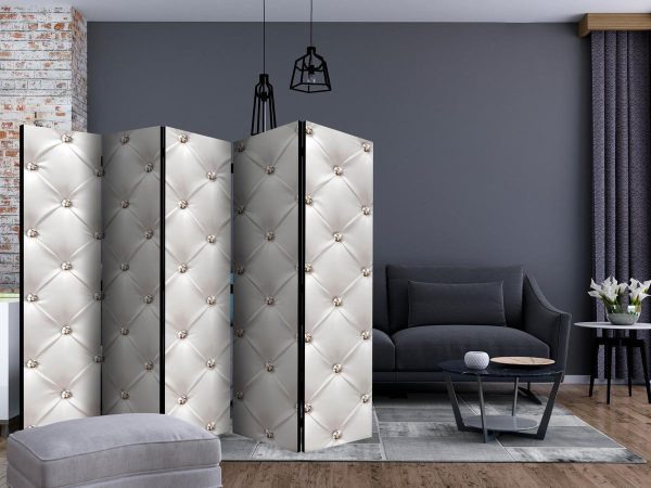Room Divider - White Elegance II