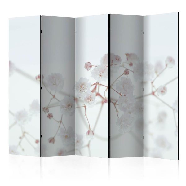Room Divider - White Flowers II