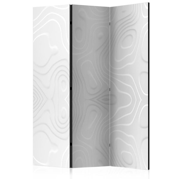 Room Divider - White waves I