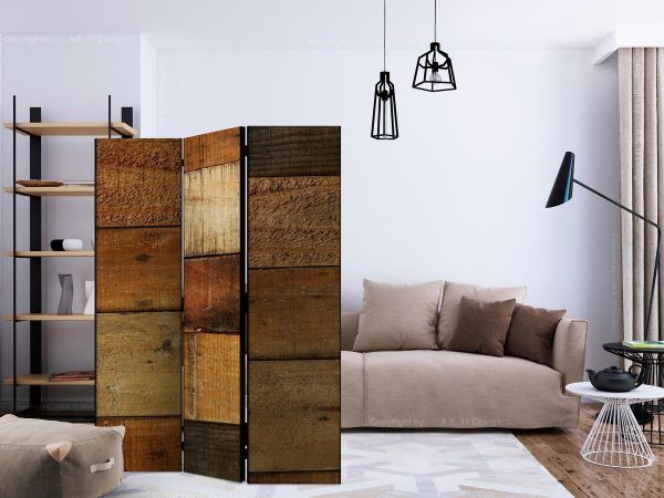 Room Divider - Wooden Textures
