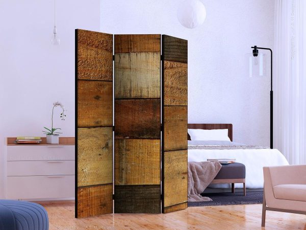 Room Divider - Wooden Textures