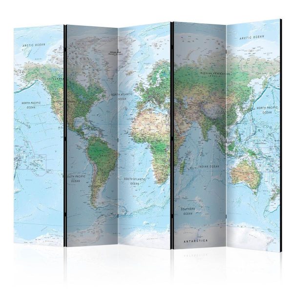 Room Divider - World Map