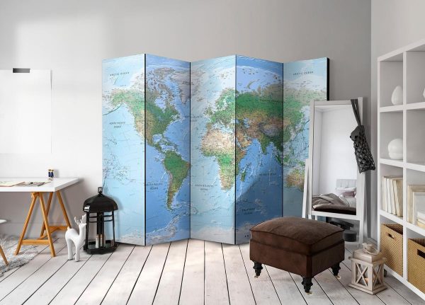 Room Divider - World Map