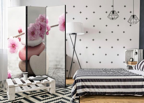 Room Divider - Zen Flowers