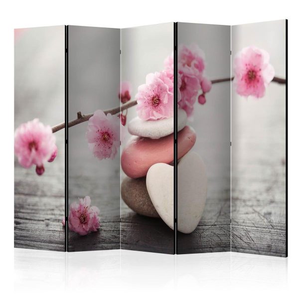 Room Divider - Zen Flowers II