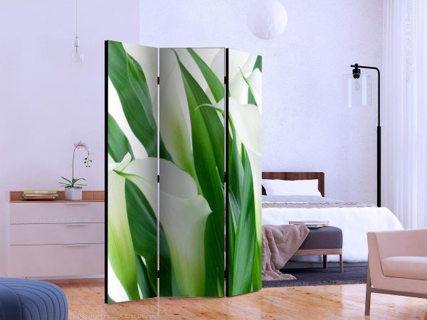 Room Divider - bunch of flowers - callas