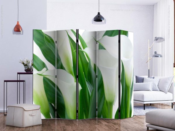 Room Divider - bunch of flowers - callas II