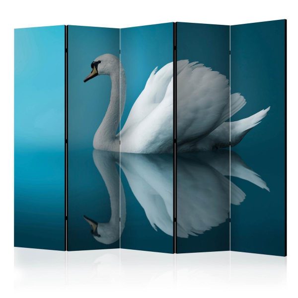 Room Divider - swan - reflection II